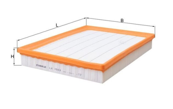 Filtre à air LX 1503 Mahle, Image 2