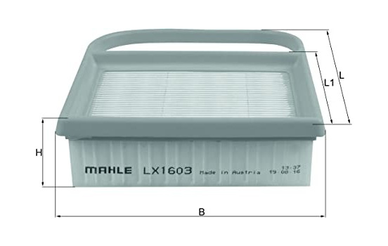 Filtre à air LX 1603 Mahle