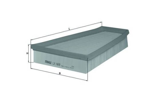 Filtre à air LX 1609 Mahle, Image 2