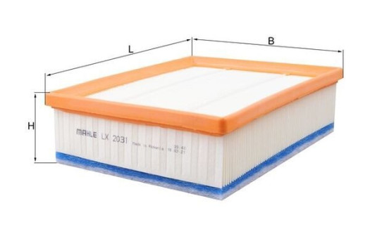 Filtre à air LX 2031 Mahle, Image 3