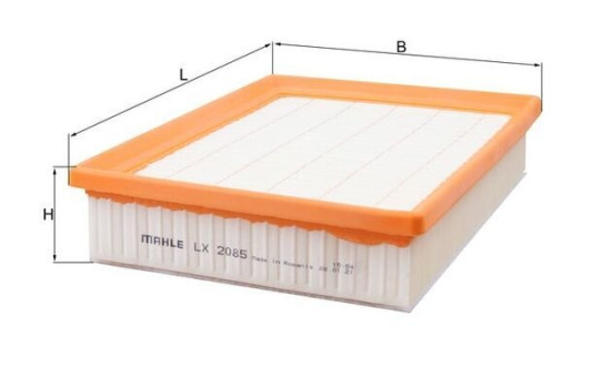 Filtre à air LX 2085 Mahle, Image 2