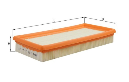 Filtre à air LX 259 Mahle, Image 3