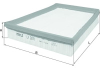 Filtre à air LX 2878 Mahle