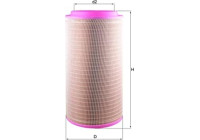 Filtre à air LX 3599 Mahle