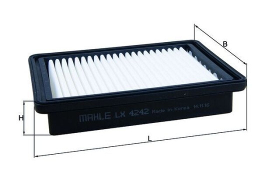 Filtre à air LX 4242 Mahle, Image 2
