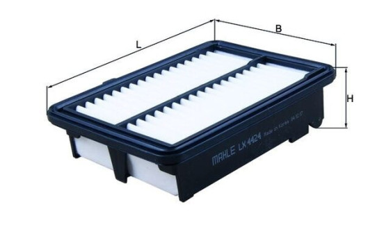 Filtre à air LX 4424 Mahle, Image 3
