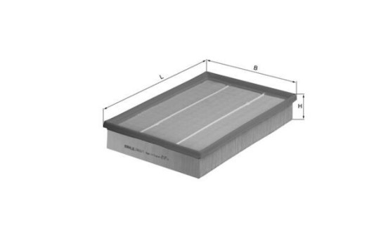 Filtre à air LX 460/1 Mahle, Image 3