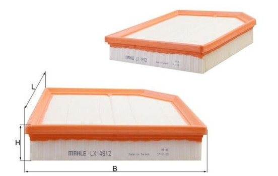 Filtre à air LX 4912 Mahle