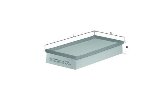 Filtre à air LX 514/1 Mahle, Image 3