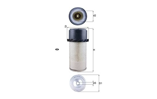 Filtre à air LX 649 Mahle
