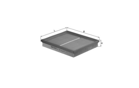 Filtre à air LX 679 Mahle, Image 2