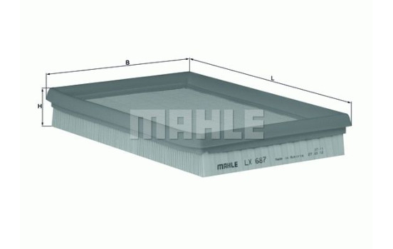 Filtre à air LX 687 Mahle