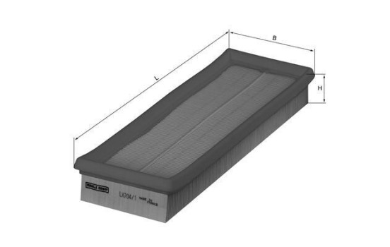Filtre à air LX 704/1 Mahle, Image 3