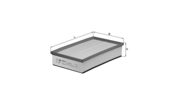 Filtre à air LX 864 Mahle, Image 2