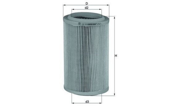 Filtre à air LX 915 Mahle, Image 2
