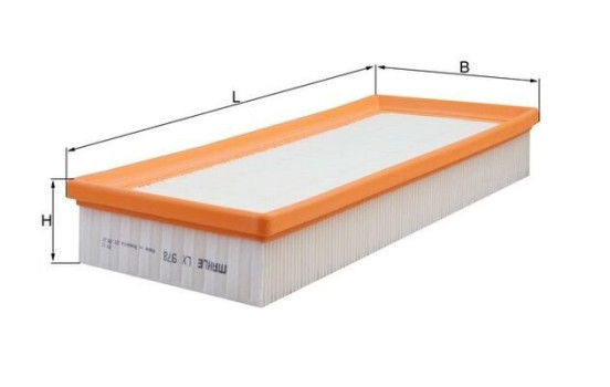 Filtre à air LX 978 Mahle, Image 3