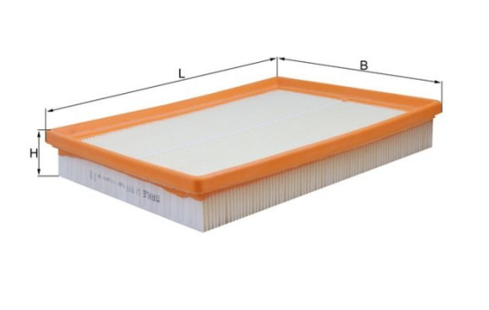 Filtre à air LX 999 Mahle, Image 3