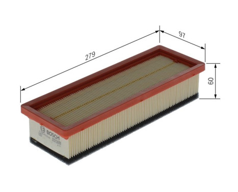 Filtre à air S0036 Bosch, Image 6