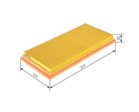 Filtre à air S0053 Bosch, Image 6