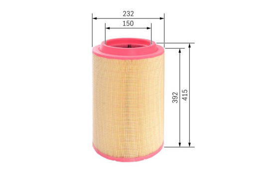 Filtre à air S0073 Bosch