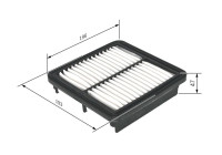 Filtre à air S0352 Bosch