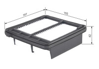 Filtre à air S0363 Bosch