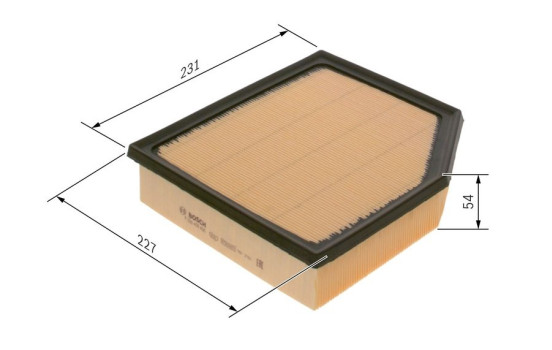 Filtre à air S0456 Bosch, Image 5