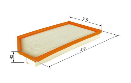 Filtre à air S0468 Bosch