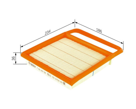 Filtre à air S0504 Bosch, Image 5