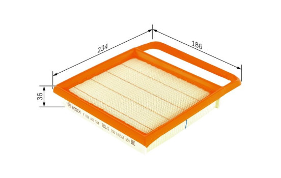 Filtre à air S0504 Bosch