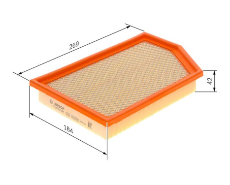 Filtre à air S0586 Bosch, Image 5