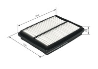Filtre à air S3037 Bosch