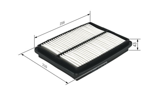Filtre à air S3037 Bosch