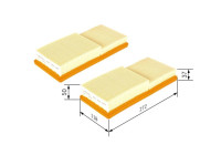 Filtre à air S3049 Bosch