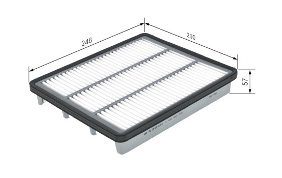 Filtre à air S3580 Bosch