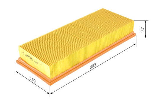 Filtre à air S3608 Bosch
