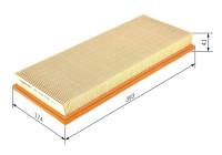 Filtre à air S3616 Bosch
