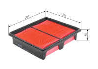 Filtre à air S3955 Bosch