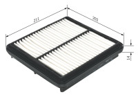 Filtre à air S3963 Bosch