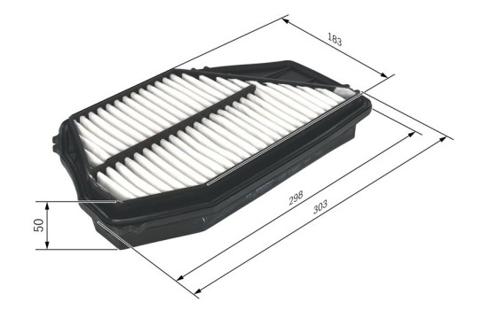 Filtre à air S3970 Bosch