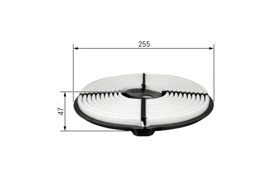 Filtre à air S9122 Bosch, Image 2