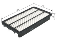 Filtre à air S9151 Bosch