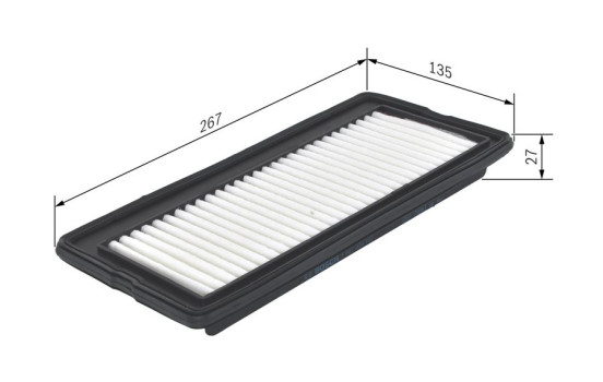 Filtre à air S9167 Bosch, Image 2