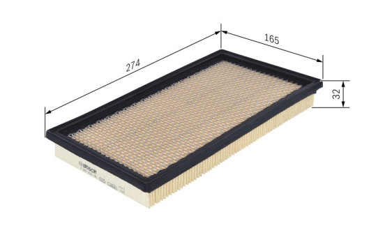 Filtre à air S9181 Bosch