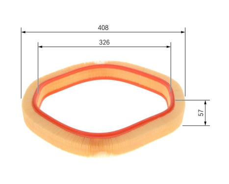 Filtre à air S9787 Bosch, Image 5