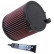Filtre de remplacement K&N compatible avec Audi A3 1.6L-L4 2003 (E-2014) K&N