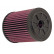 Filtre de remplacement K&N compatible avec Audi RS7 4.0L V8 2013- (E-0664) K&N