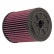 Filtre de remplacement K&N compatible avec Audi RS7 4.0L V8 2013- (E-0664) K&N, Vignette 2