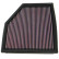 Filtre de remplacement K&N compatible avec BMW 525i 2.5L-L6 2004 (33-2292) K&N, Vignette 2