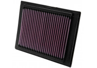 Filtre de remplacement K&N compatible avec Ford Fiesta 4/2002- (33-2853) K&N